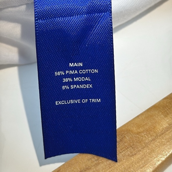 Kit and Ace White Women's Pima Cotton Camisole Medium - Picture 6 of 8